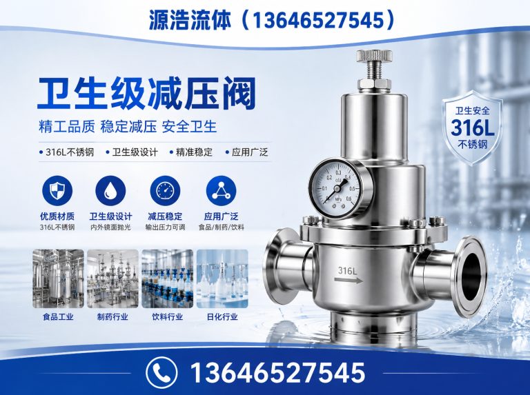 瓯海区卫生级减压阀展示图